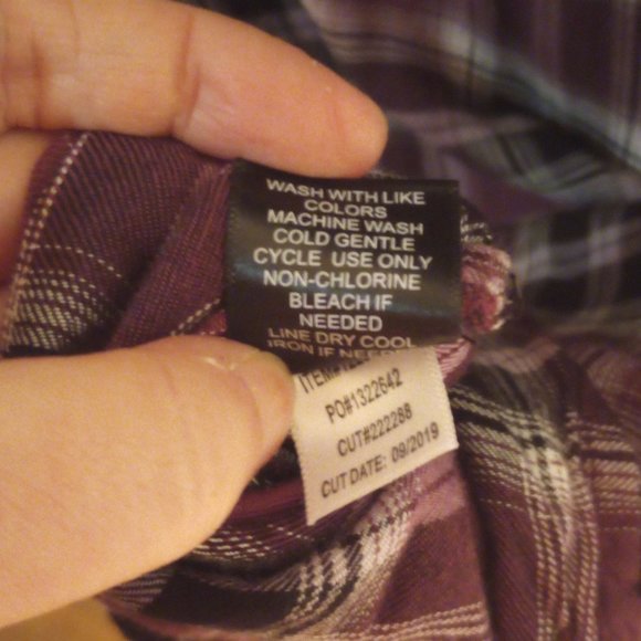 Torrid Twill Henley Tunic Top size 00/Large - Picture 10 of 11